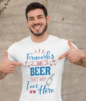 Stars, Stripes, Fireworks, and Beer